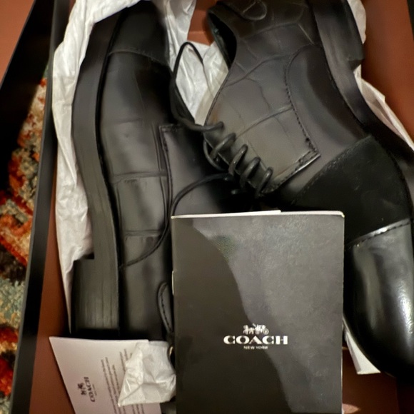 Coach Waverly Patchwork Shoes - Black - Picture 3 of 7